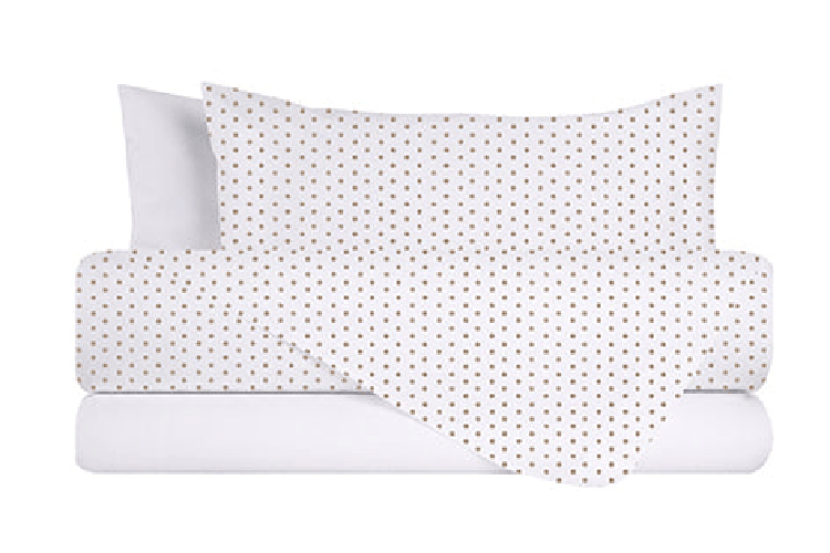 NOVILUNIO.IT Completo letto lenzuola federe bifaccia double face stampa digitale in cotone made in Dimensione MATRIMONIALE