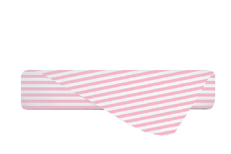 NOVILUNIO.IT Lenzuolo piano stampa digitale in cotone made in italy RIGA MINI ROSA Dimensione SINGOLO