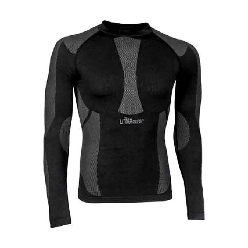 U-Power Maglia intima termica CURMA Black Carbon taglia 2_3XL U-Power Maglia intima termica CURMA Black Carbon taglia L-XL