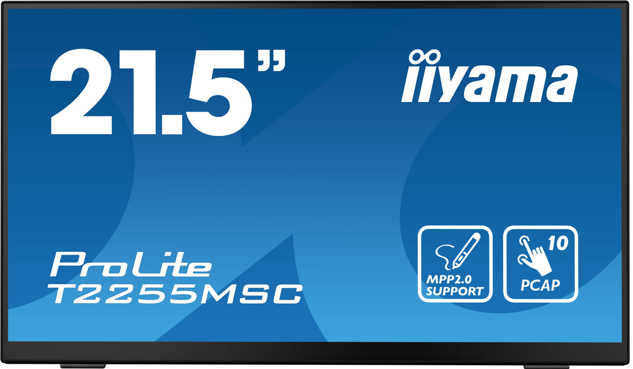 Iiyama ProLite T2255MSC-B1 Monitor PC 54,6 cm (21.5") 1920 x 1080 Pixel Full HD LCD Touch screen Nero