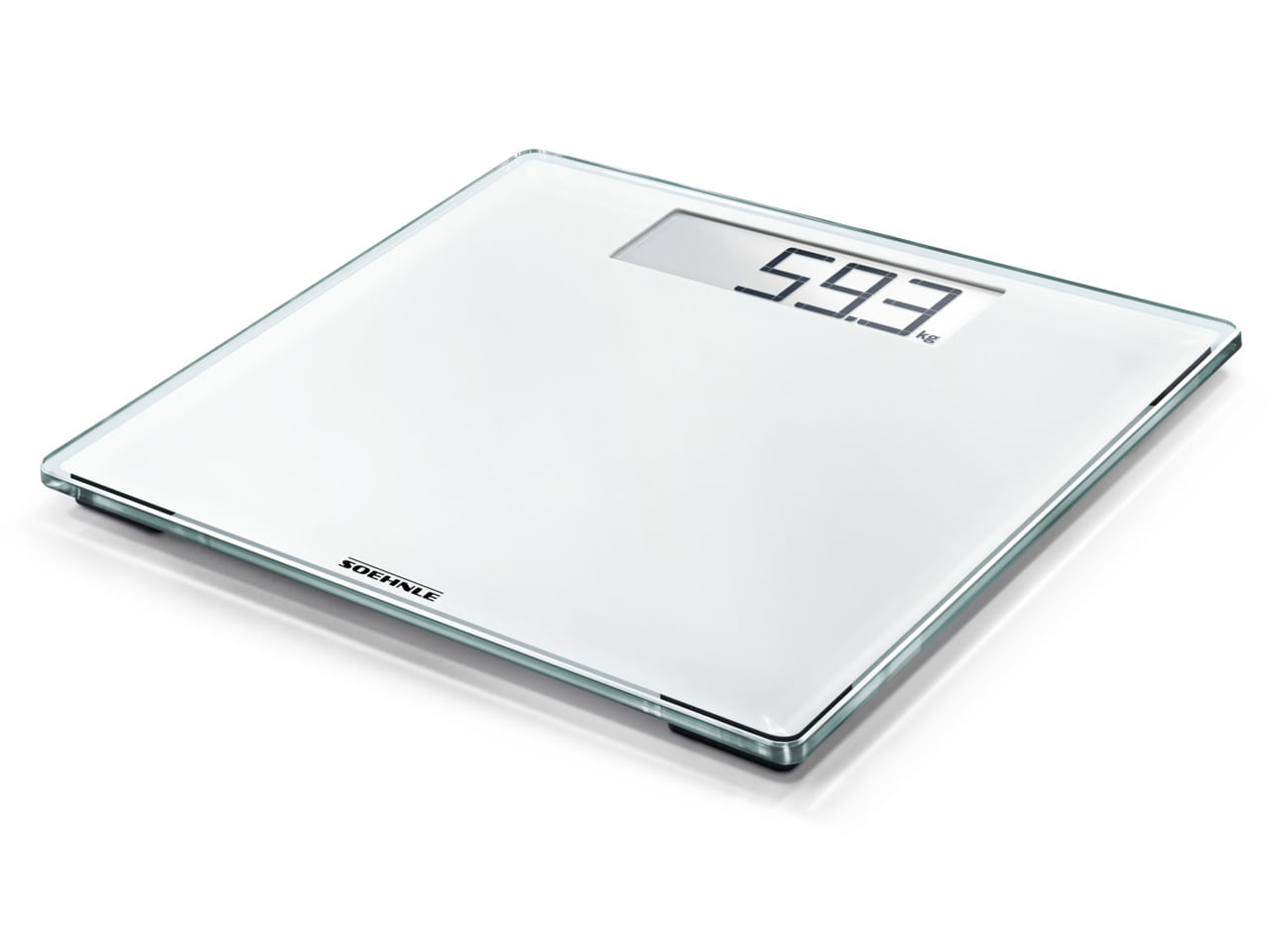 Soehnle Style Sense Comfort 100 Rettangolo Bianco Bilancia pesapersone elettronica