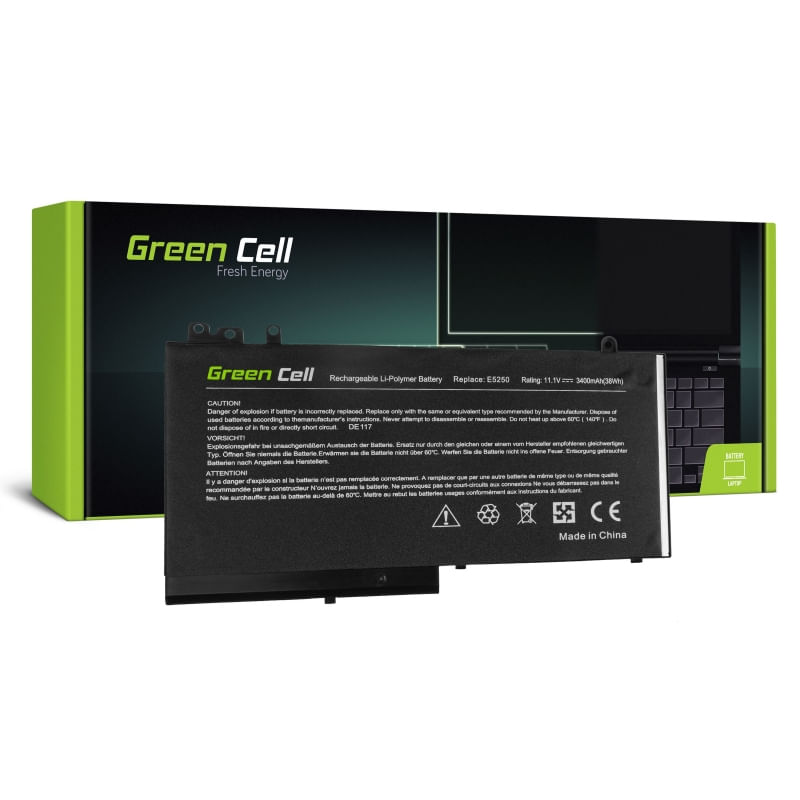 Green Cell DE117 ricambio per notebook Batteria (Batteri for Dell Latitude 11 3150 etc., 11.1V 2900mAh) Green Cell DE117 ricambio per laptop Batteria