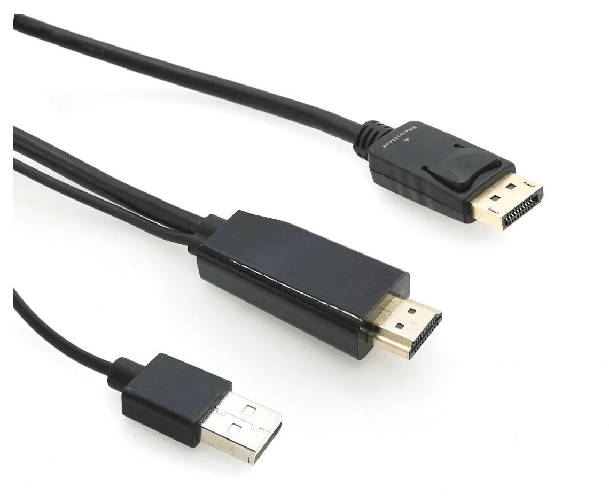 Microconnect HDMI-DP-CON3 cavo e adattatore video 3 m HDMI tipo A [Standard] DisplayPort Nero (HDMI to DisplayPort Conve Microconnect HDMI-DP-CON3 cav