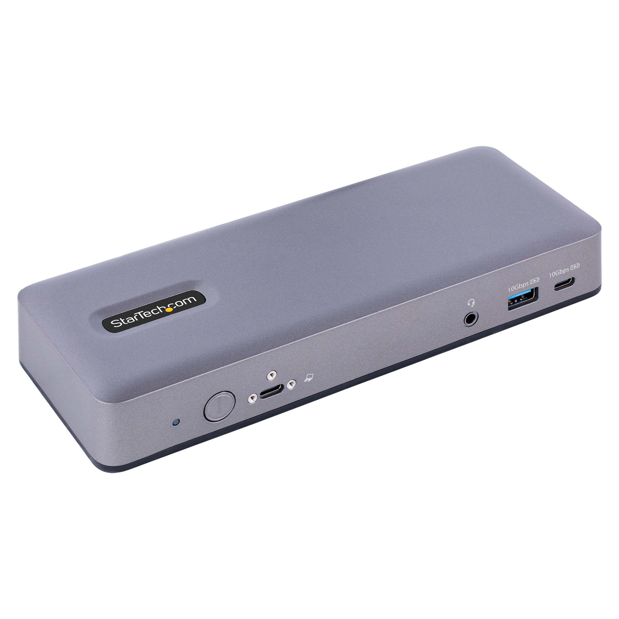 StarTech.com Docking Station USB C - Dock USB Type C Multi Monitor HDMI/DP/USB- C DP Alt-mode - 3x 4K/2x 4K