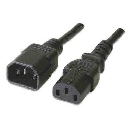Ewent EC1913 cavo di alimentazione Nero 1,8 m Accoppiatore C14 Accoppiatore C13