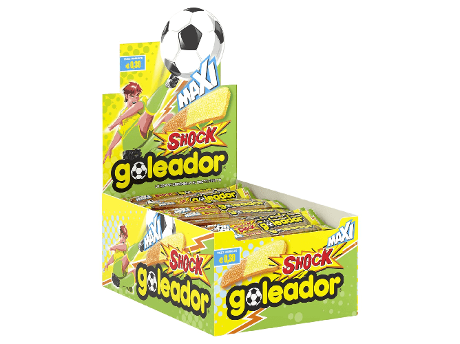 PERFETTI VAN MELLE MAXI GOLEADOR SHOCK FRUTTA (130PZ)