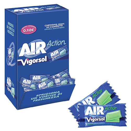 PERFETTI VAN MELLE VIGORSOL AIR ACTION MONOPEZZO (250PZ)