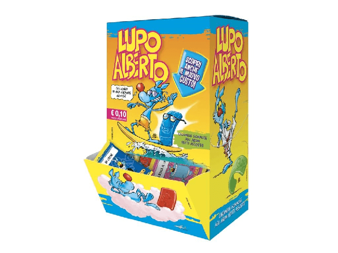 PERFETTI VAN MELLE LUPO ALBERTO GOMMOSE (200PZ)