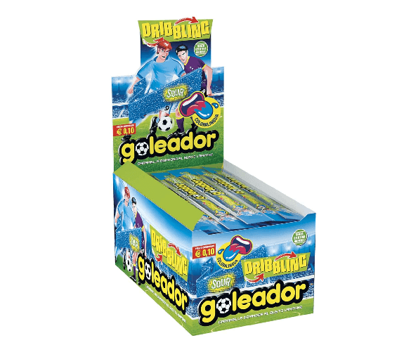 PERFETTI VAN MELLE GOLEADOR DRIBLING PITTURA LINGUA LAMPONE (144PZ)