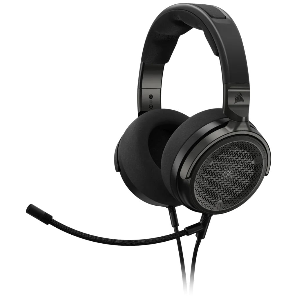 Corsair VIRTUOSO PRO Auricolare Cablato A Padiglione Giocare Nero (CORSAIR VIRTUOSO PRO OPEN BACK HEADSET) Corsair VIRTUOSO PRO Auricolare Cablato A P