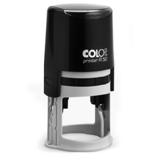 COLOP Timbro Printer R50 diametro 50mm personalizzabile autoinchiostrante COLOP