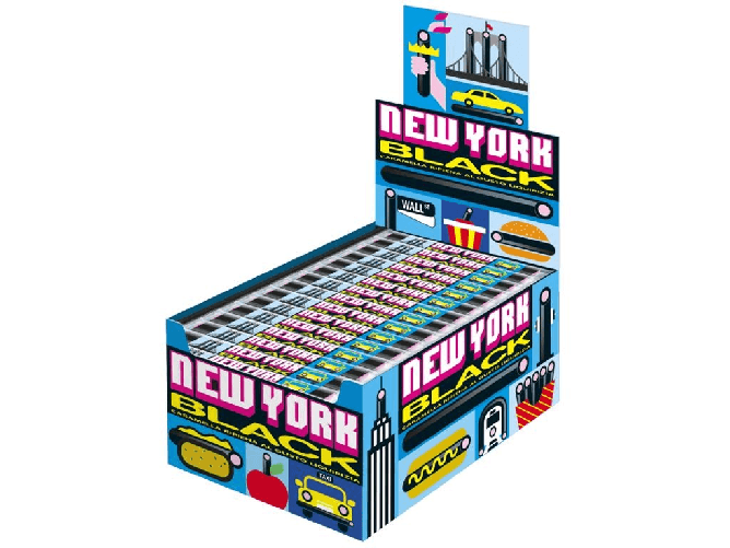 PERFETTI VAN MELLE NEW YORK BLACK (150PZ)