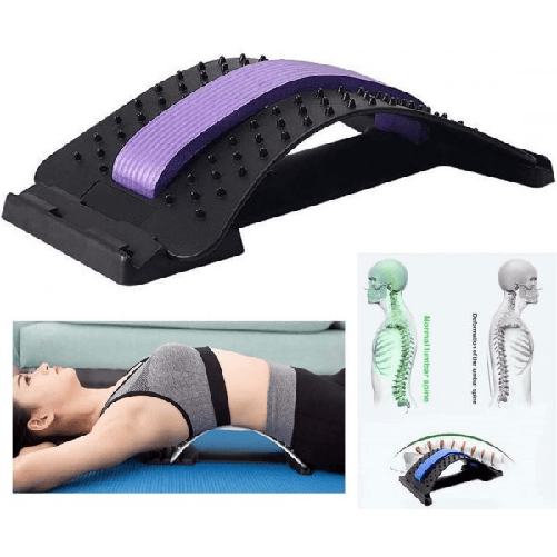 Supporto Massaggiatore Per La Schiena Waist Stretch Supporto Lombare Regolabile -