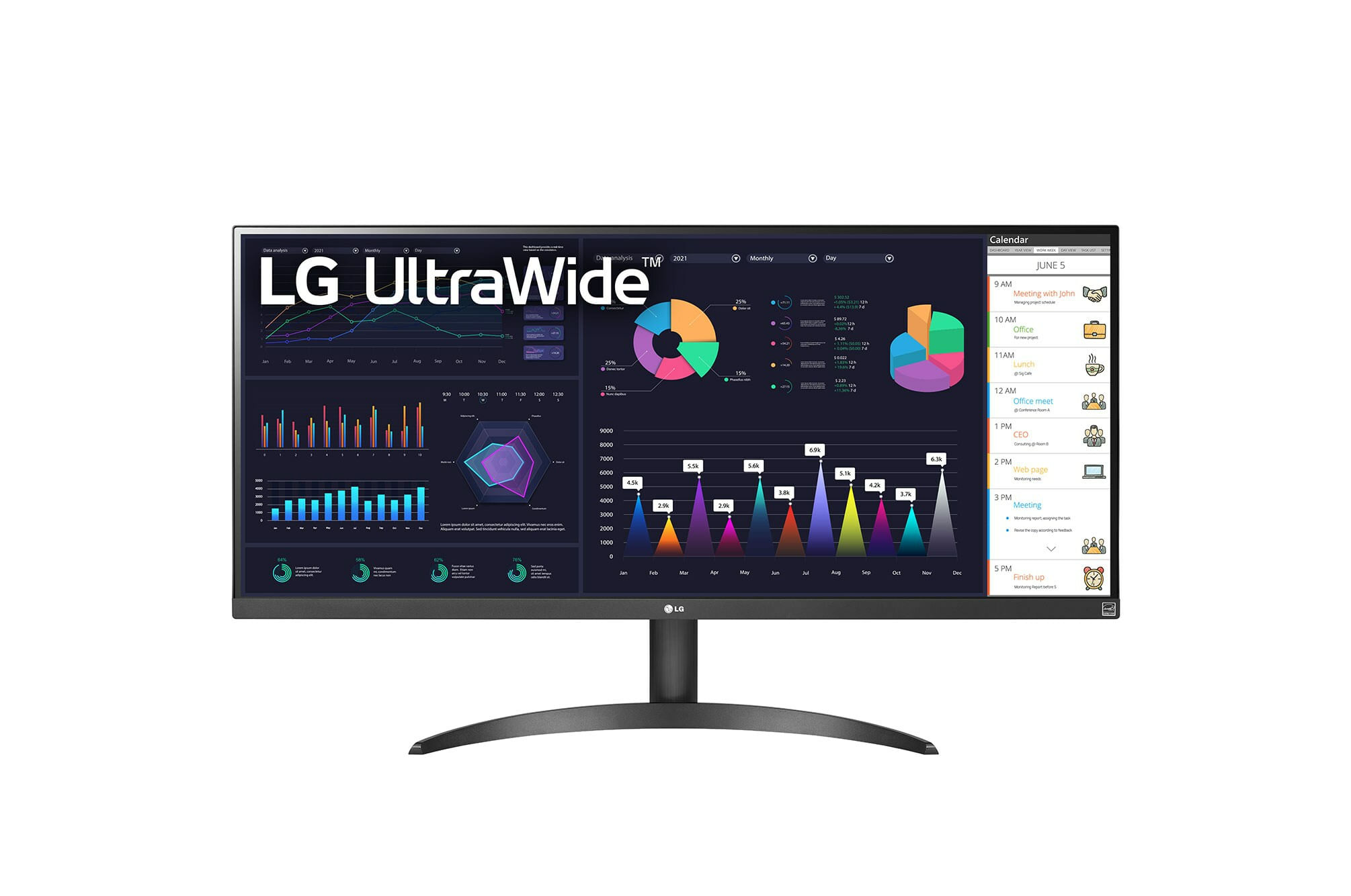 Lg Electronics LG 34WQ500-B Monitor PC 86,4 cm (34") 2560 x 1080 Pixel UltraWide Full HD LED Nero LG 34WQ500-B Monitor PC 86,4 cm (34") 2560 x 1080 Pi