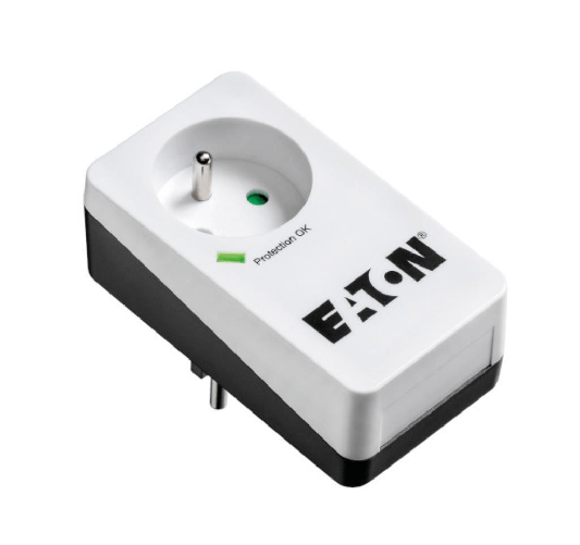 Eaton Protection Box - scaricatore di sovratensione - 10A - 1 presa AC con protezione della linea Tel/Internet, porta US Eaton PB1TF protezione da sov