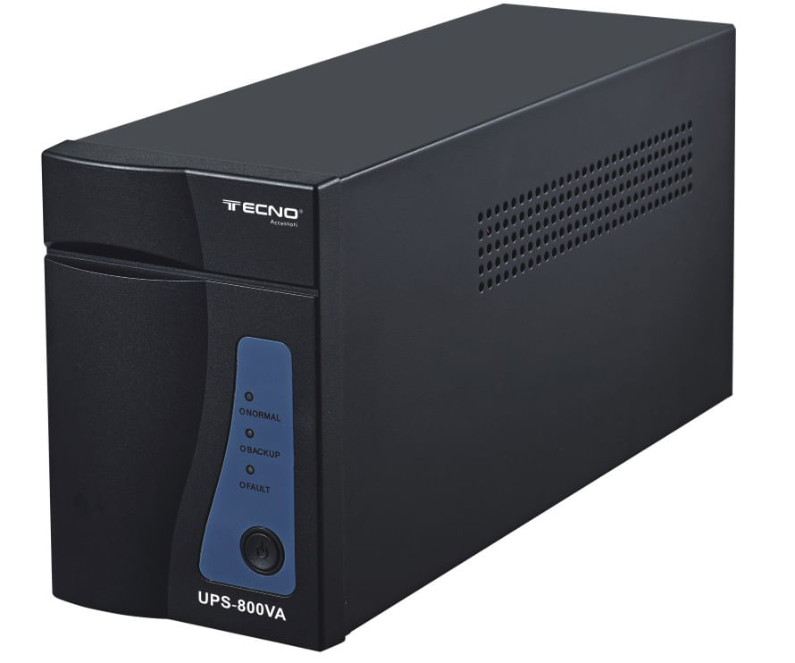 Tecno TC-800VA-UPS gruppo di continuità (UPS) 0,8 kVA 320 W 2 presa(e) AC