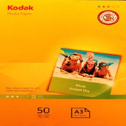 KODAK Kodak Photo Gloss 180gr A3 -50fogli