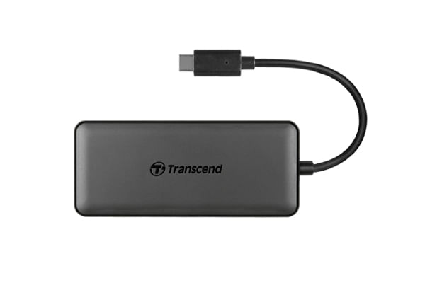 Transcend TS-HUB5C Hub 6-in-1 Usb Type-C - Usb 3.1 Gen 2 Transcend HUB5C USB 3.2 Gen 2 (3.1 Gen 2) Type-C Nero
