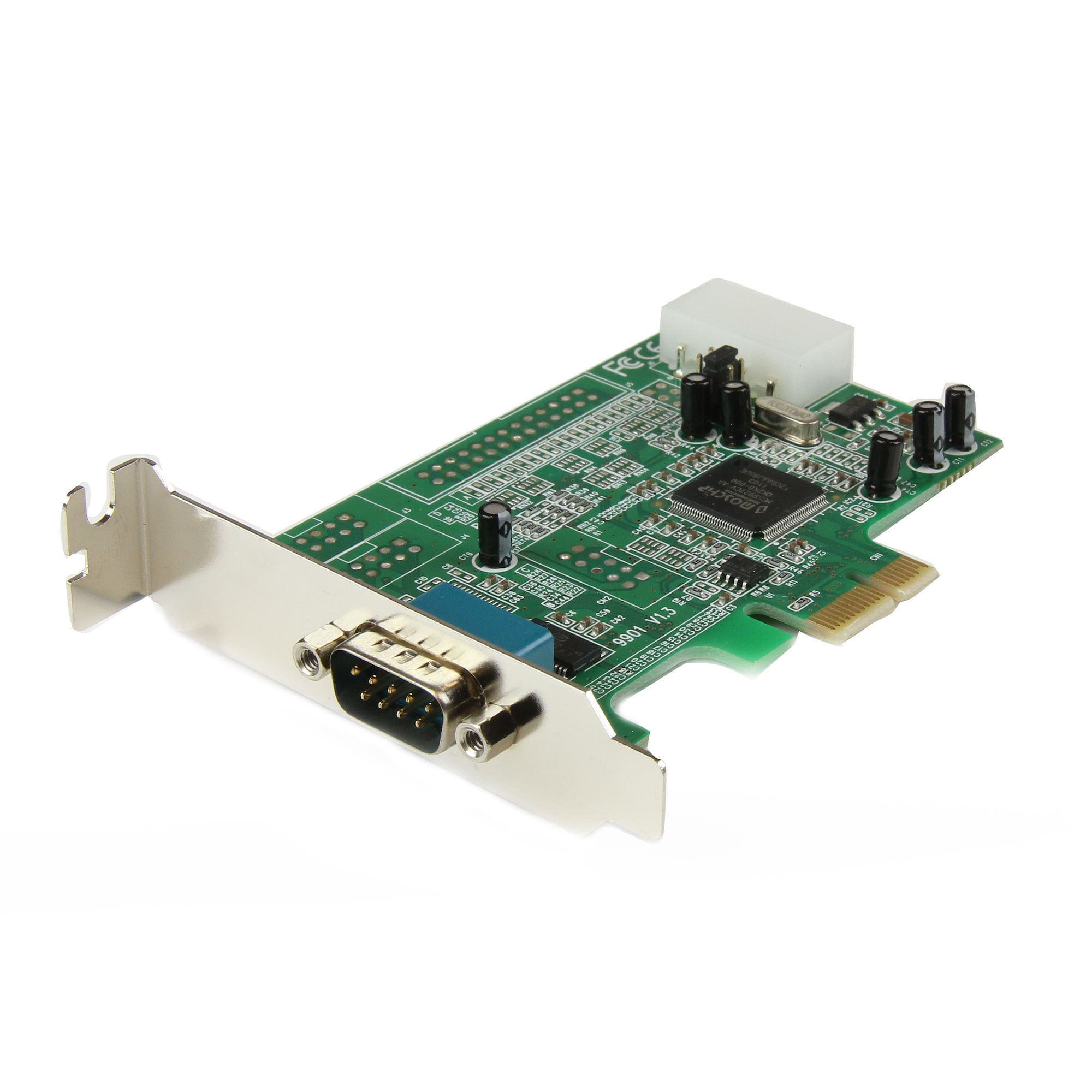 StarTech.com Scheda Seriale PCI Express 1 Porta - Controller PCIe RS232 - 16550 UART