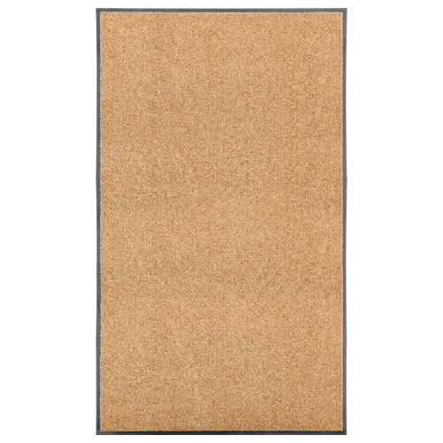 vidaXL Zerbino Lavabile Crema 90x150 cm