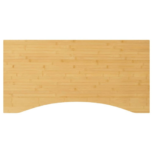 vidaXL Piano Scrivania 100x50x4 cm in Bambù