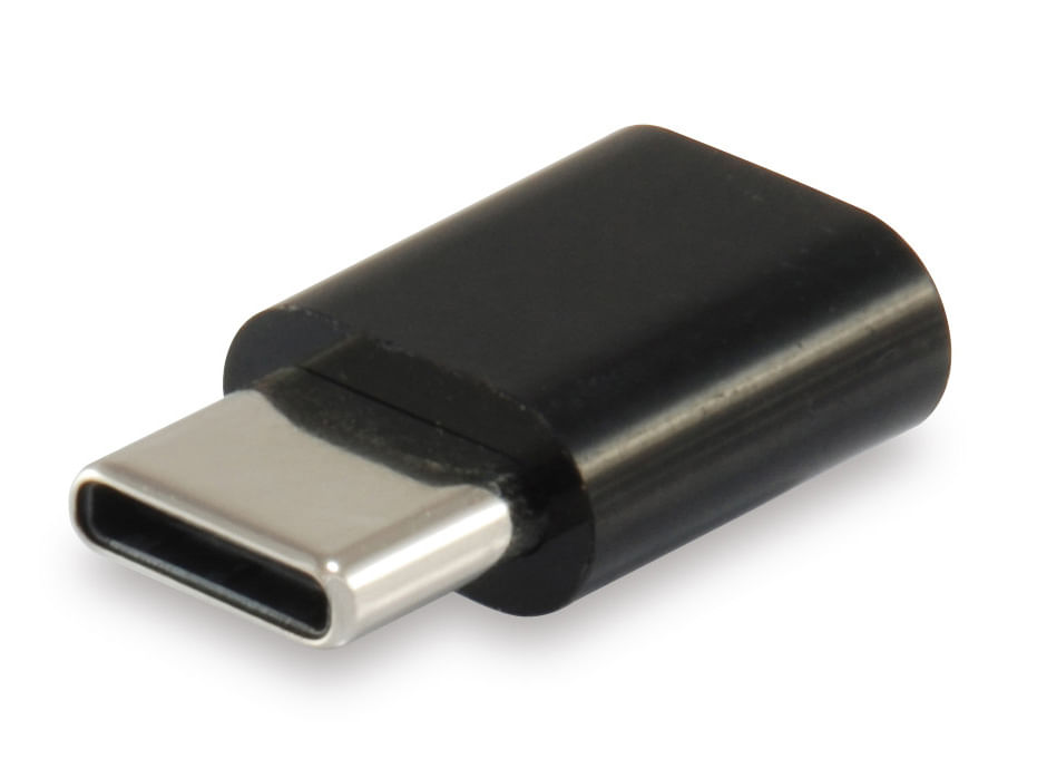 Conceptronic Equip 133472 adattatore per inversione del genere dei cavi USB C Micro USB B Nero Equip 133472 adattatore per inversione del genere dei c