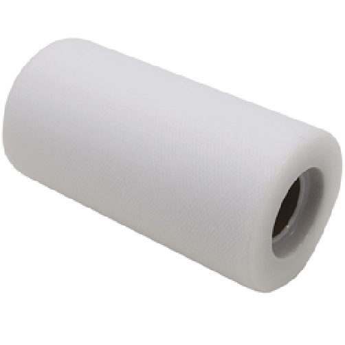BIG PARTY Tulle in rotolo - bianco - 12,5cmx25mt - Big Party