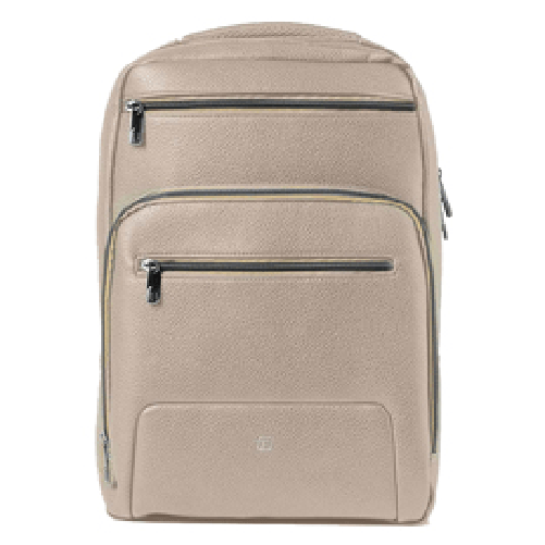 IN TEMPO Zaino Gate Trended ecopelle dim. 29x42x15cm ghiaccio InTempo