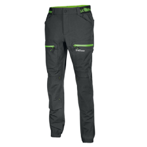 U-Power Pantaloni da lavoro Harmony taglia XL grigio/verde U-power