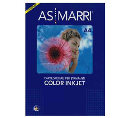 AS MARRI Carta fotografica inkjet A4 200gr 50Fg COLOR PHOTO MATT 8734 ASMarri