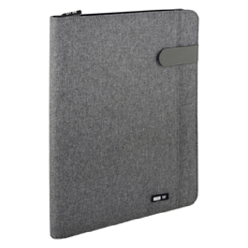 City Time Portablocco Flap tessuto tecnico f.to A4 grigio City Time
