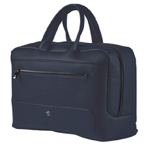 IN TEMPO Bi-Bag Gate Trended ecopelle dim. 42x28x14cm blu InTempo
