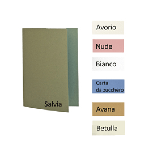 KARTOS 10 cartoncini prefustellati 117x170mm carta da zucchero Kartos