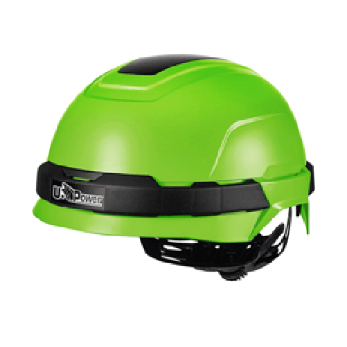 U-Power Casco protettivo Antares - regolabile - verde fluo - U-Power