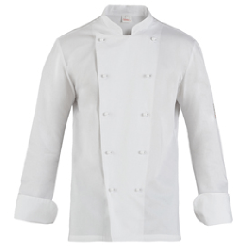 Giblor's Giacca da cuoco Adriano a manica lunga Tg. XL bianco