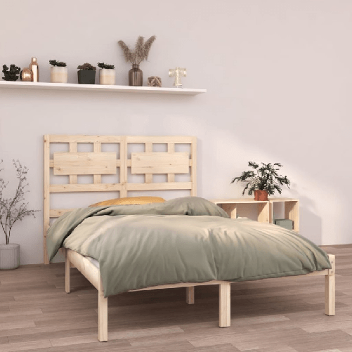 VidaXL Giroletto in Legno Massello 135x190 cm Double