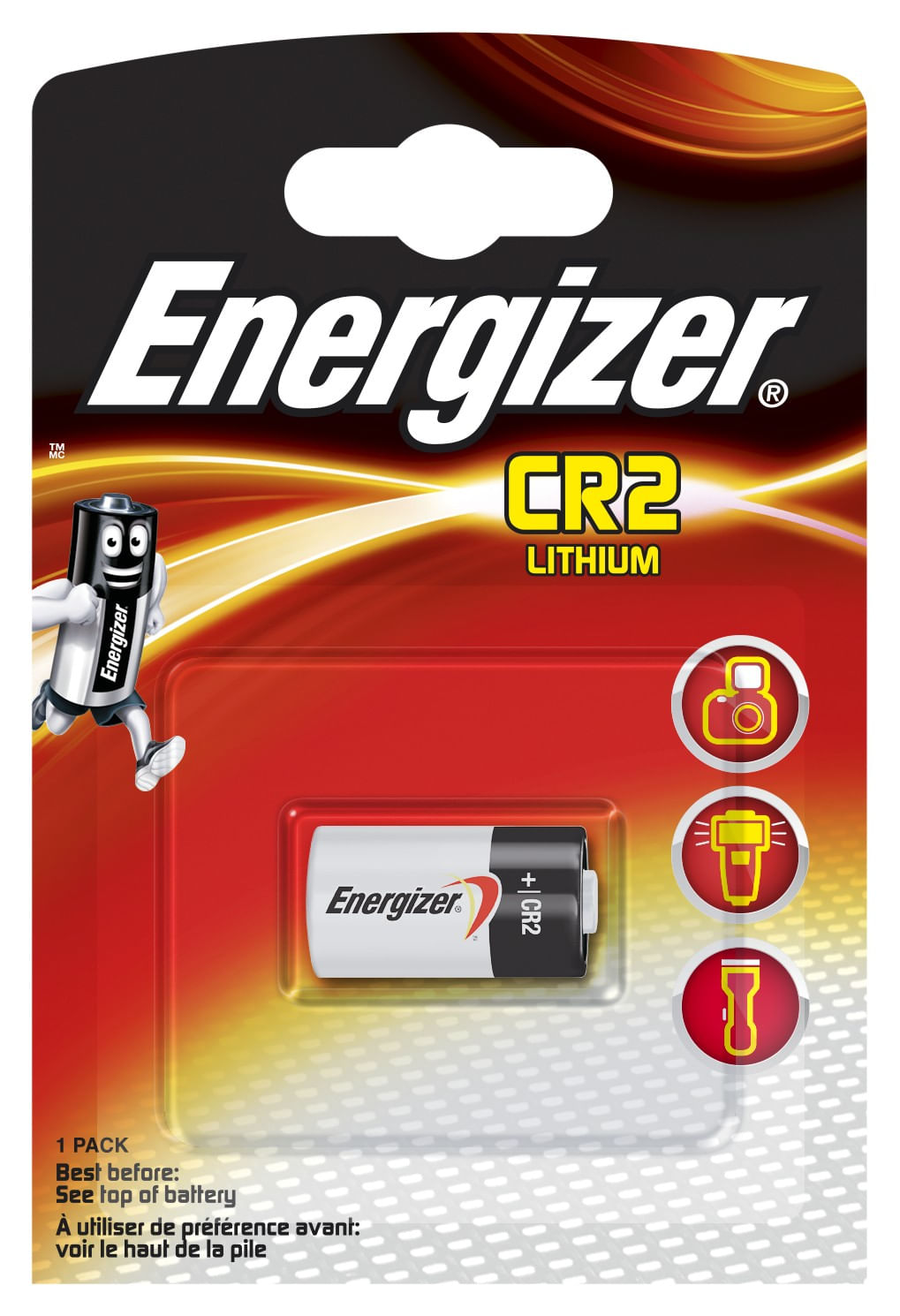 Energizer Blister 1 pila CR2 Photo Lithium - Energizer Specialistiche Energizer ENCR2P1