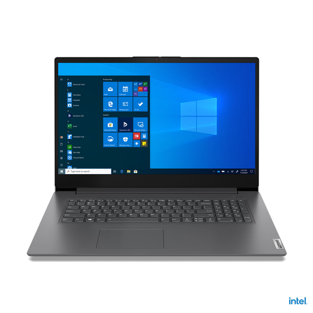 Lenovo V V17 Intel Core i5 i5-1135G7 Computer portatile 43,9 cm (17.3") Full HD 8 GB DDR4-SDRAM 512 GB SSD Wi-Fi 6 (802.11ax) Windows 11 Pro Grigio