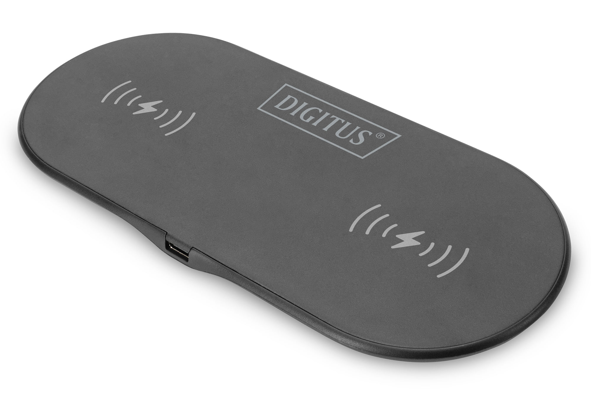 Digitus DA10082 Wireless Charging Pad Duo 15W Digitus Pad di ricarica wireless, Duo, 15W