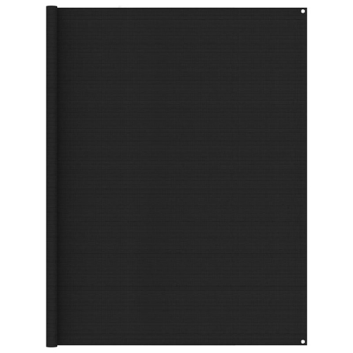 Tappeto da Tenda 250x450 cm Nero