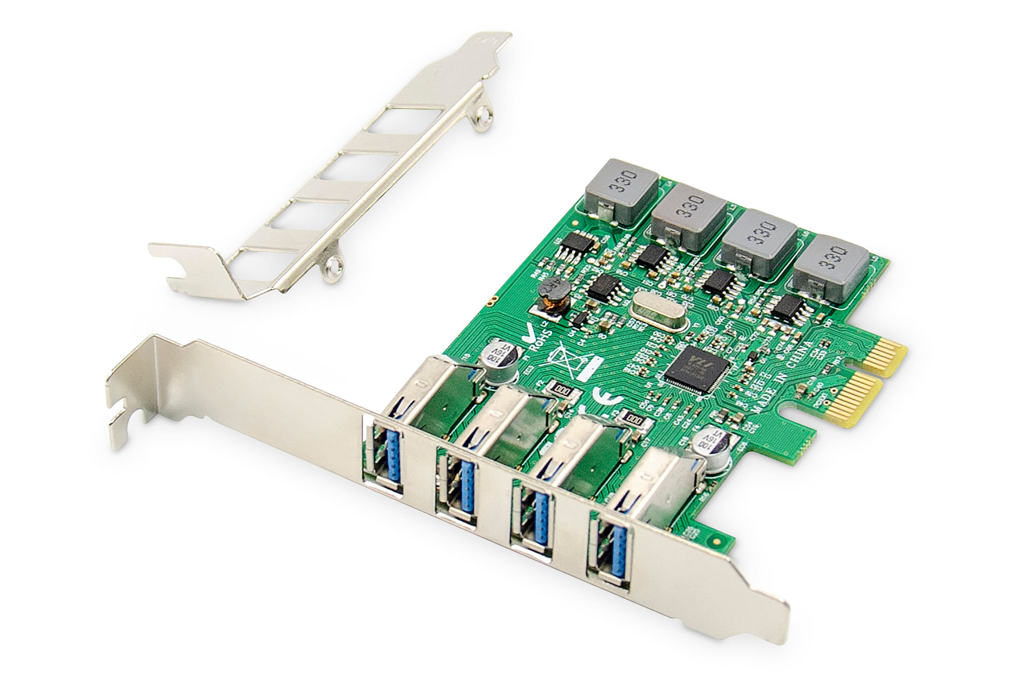 Digitus Scheda add-on a 4 porte PCI Express USB 3.0