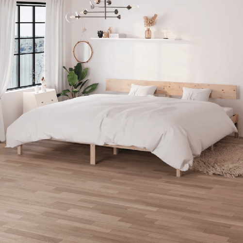 Giroletto in Legno Massello di Pino 200x200 cm