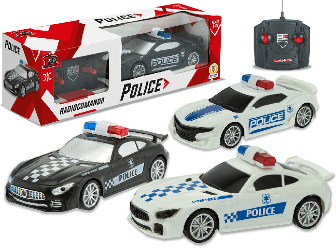 AUTO DELLA POLIZIA CON RADIOCOMANDO VENDITA UNITARIA SOGGETTO CASUALE