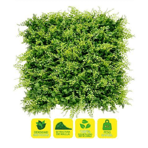 Giardino Verticale Sungarden 50x50cm Serie Jardino - Decorazione Artificiale per Terrazzi, Balconi, Pareti