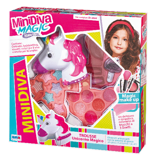 Rs Toys MINIDIVA TROUSSE UNICORNO MAGICO - 10235