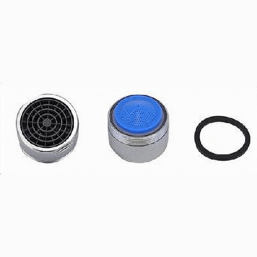 Cleafe-set 2pz Aeratore Per Rubinetti Filtri Ottone 28mm Rompigetto M28 Guarnizioni 69172 -