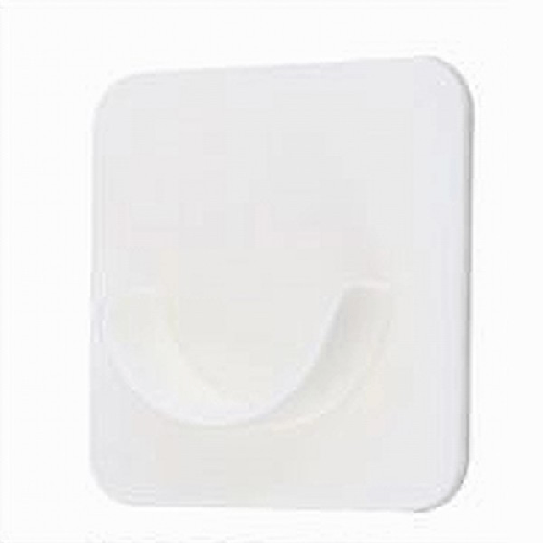 Cleafe-set 4 Pz Supporti Adesivi Per Bastone Per Tenda Bagno Aste Doccia Bianco 87358 -