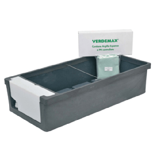Verdemax Kit Orto urbano 115x58x28cm antracite
