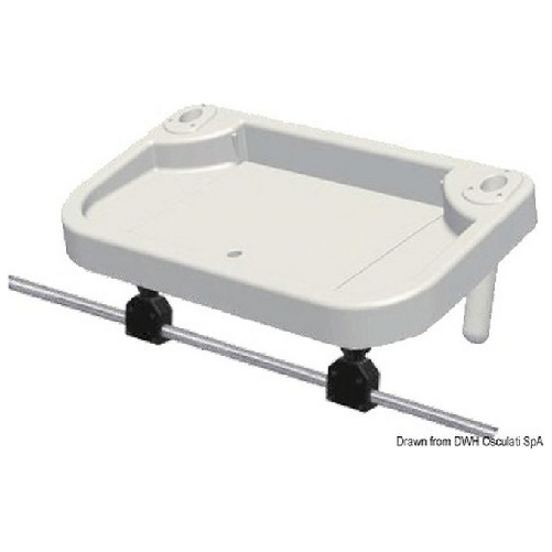 Vassoio per tubi pulpito diametro 25 mm 850x460 mm 41.168.19