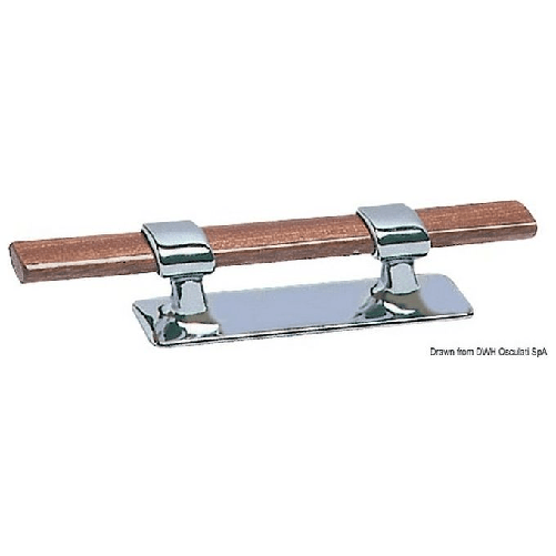 Bitta ottone cromato e legno mm 210 40.115.21